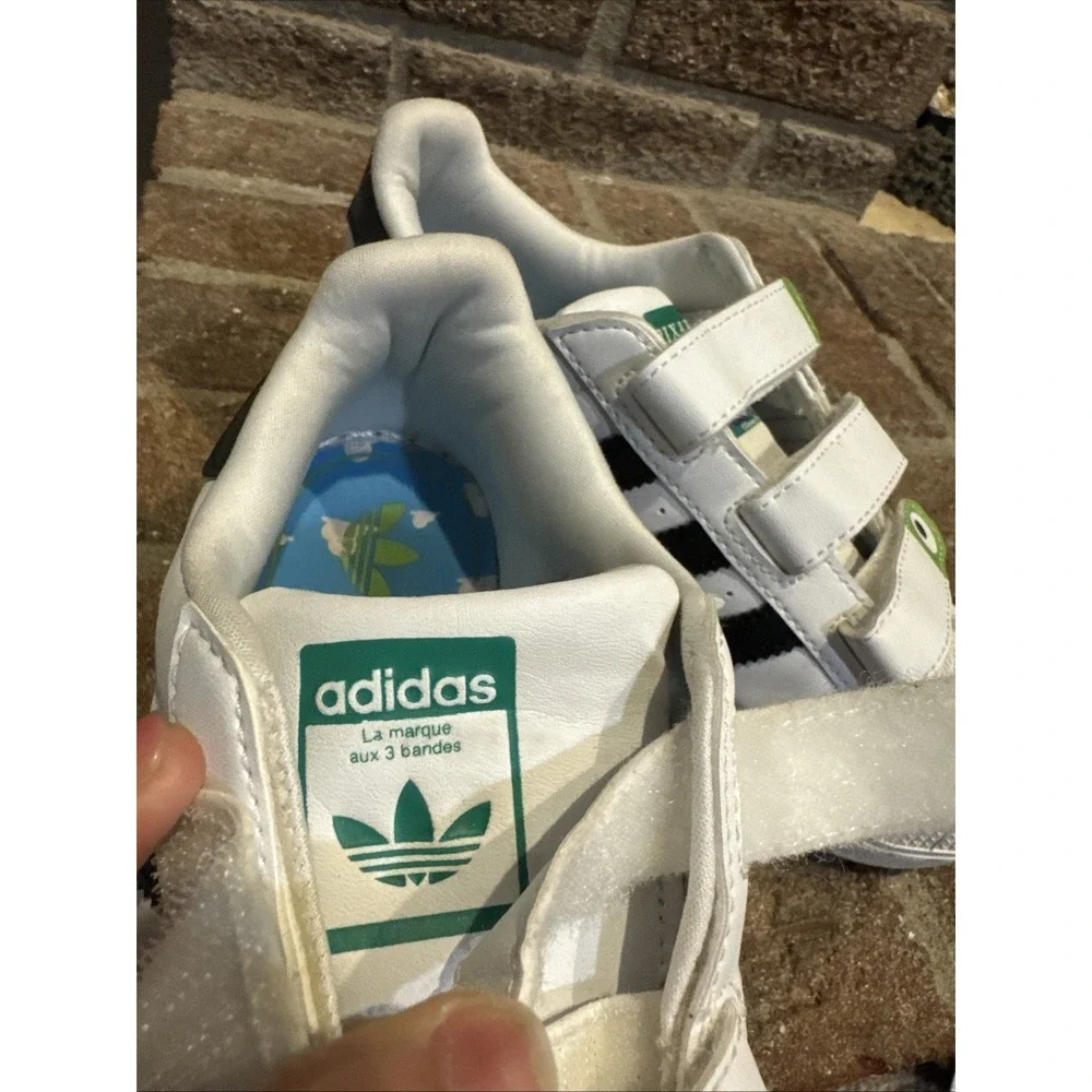 adidas Originals x Disney Superstar II Size 2 Toy Story Alien Kids Casual JI0091